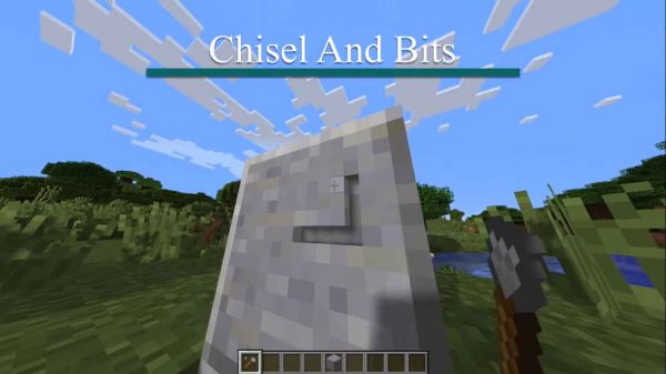 So I experimented a bit with the Chisels & Bits mod for the first