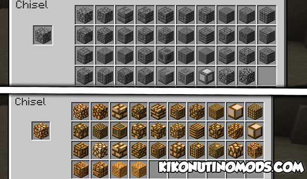 Chatta Chisel Mod for Minecraft 1.16.5 and 1.16.4