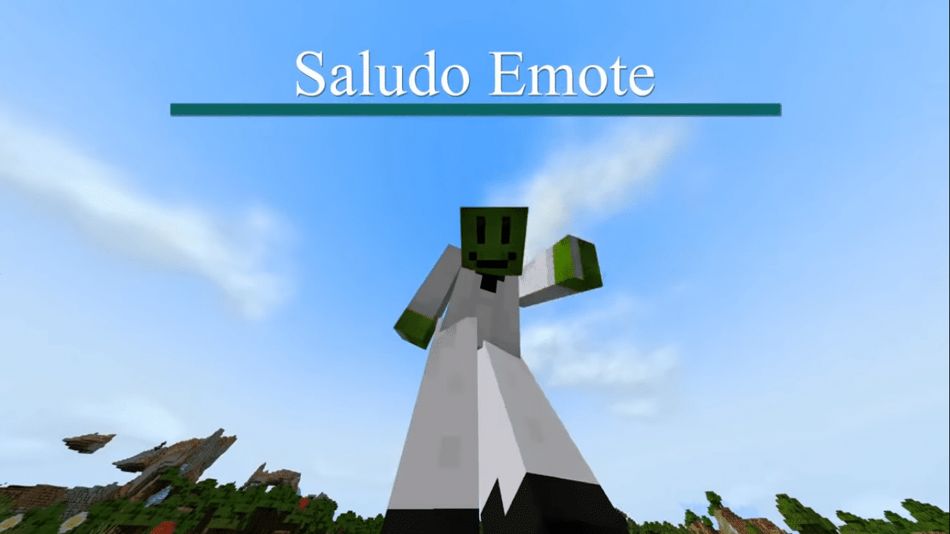 Emotes mod para Minecraft Pe y Be