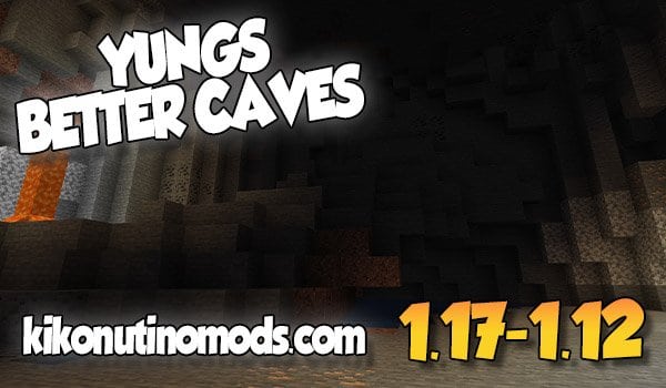 Yungs Better Caves Minecraft 1.17 1.16.4 1.12.2