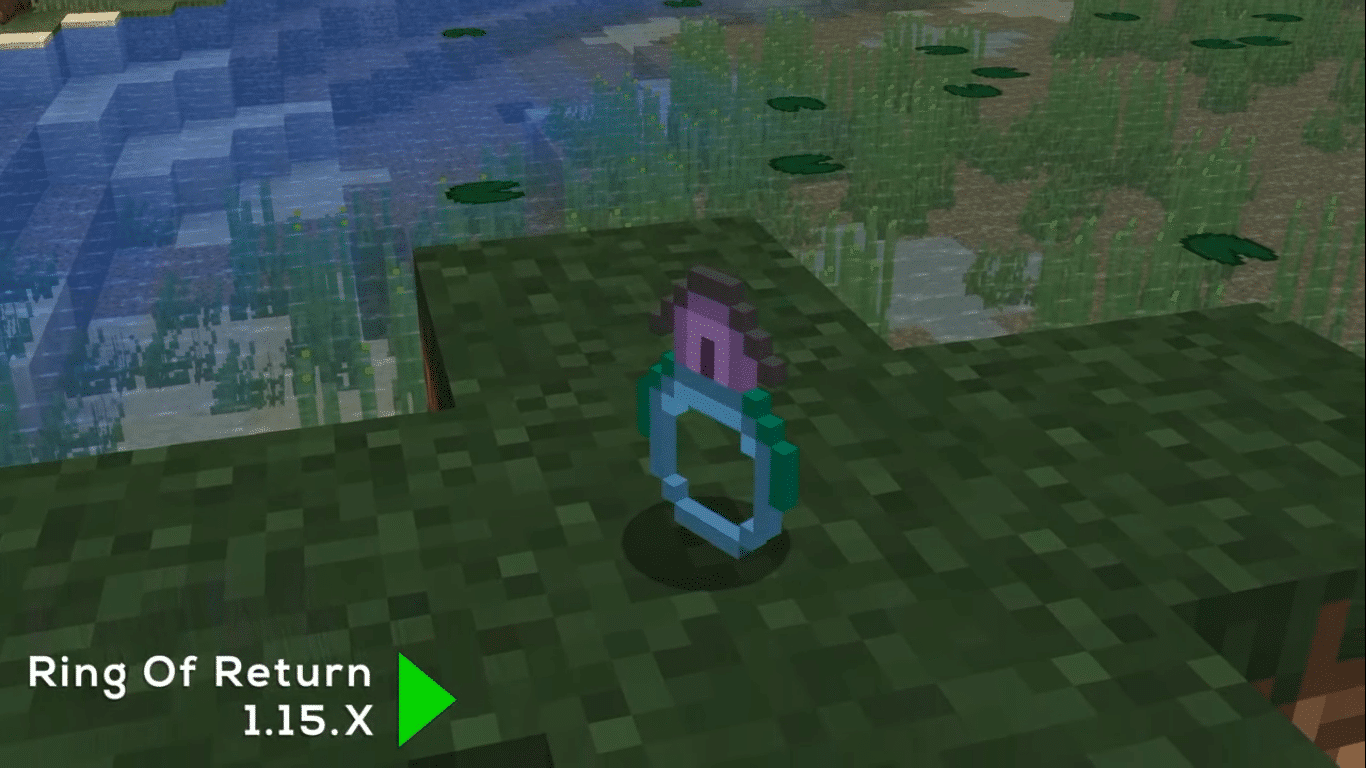 Ring of return mod para Minecraft 1.15.2