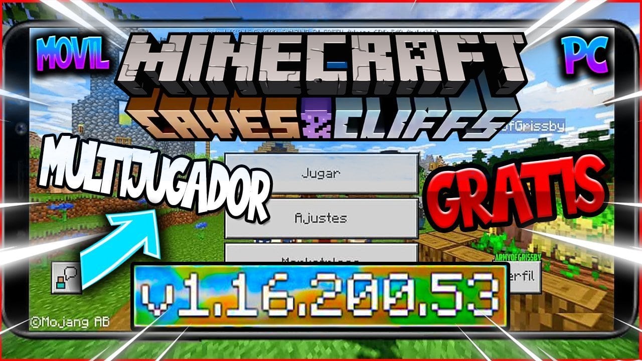 Como Descargar Minecraft Bedrock/PE 1.16.200.53 GRATIS