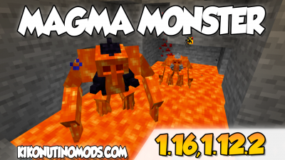【 Magma Monsters MOD 】para Minecraft 1.16.4, 1.16.3, 1.12.2