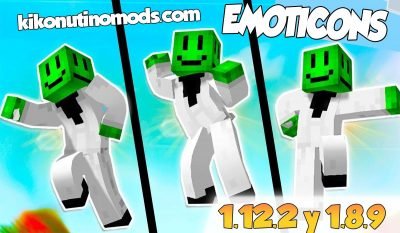 Emoticons MOD para Minecraft 1.12.2 y 1.8.9