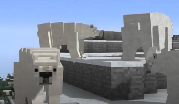 Osos Polares Zawa Mod Minecraft