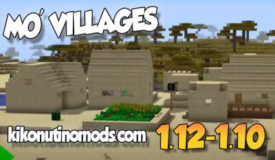 Mo Villages mod Minecraft