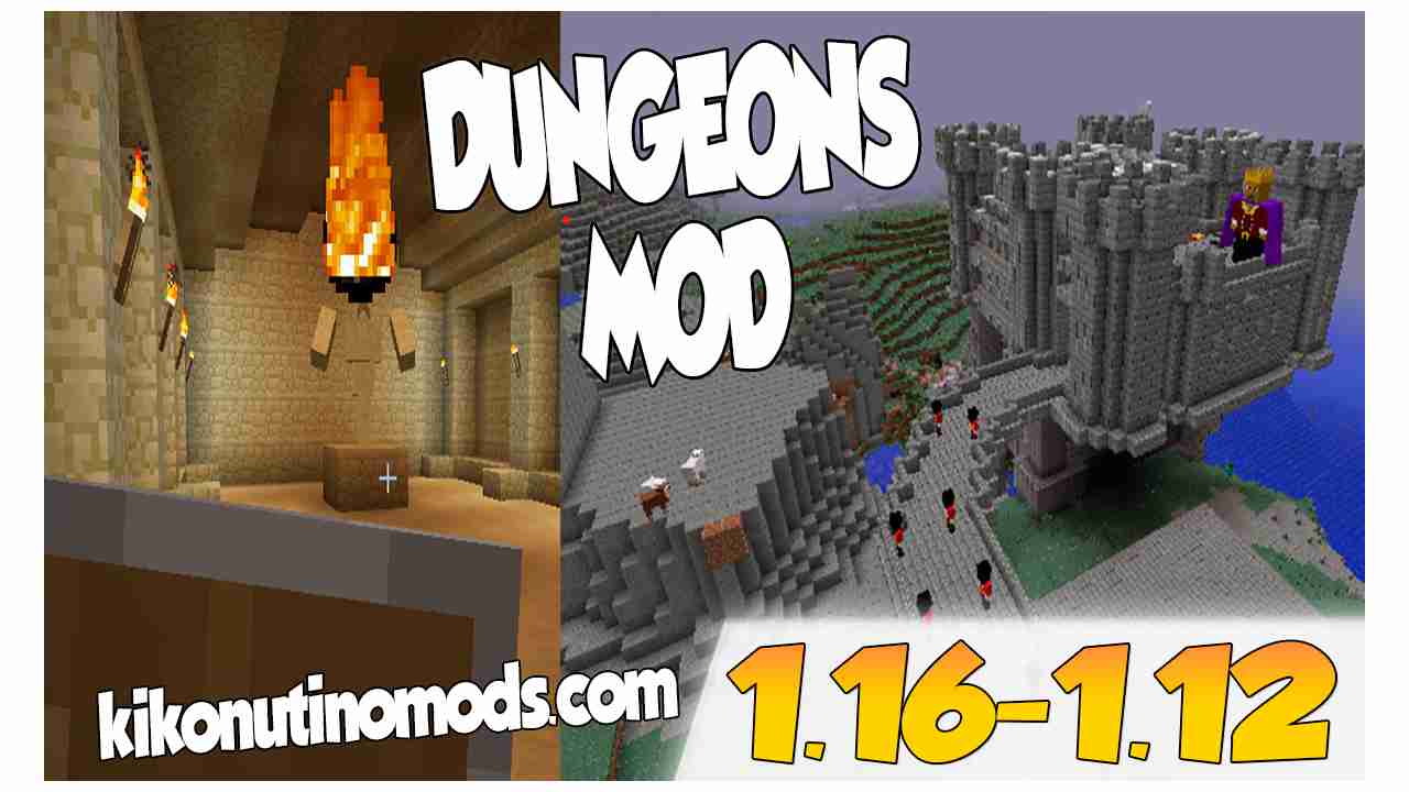 Dungeons Mod Para Minecraft 1 16 5 1 16 4 1 12 2 Dungeons Mod Para Minecraft 1 16 5 1 16 4 1 12 2