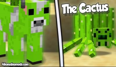 The Cactus MOD de Karmaland 4 para Minecraft 1.17.1, 1.16.5 y 1.12.2