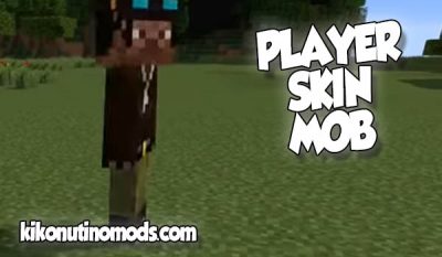 PlayerSkinMob Mod Minecraft