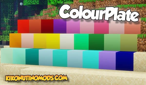 ColourPlate Mod Minecraft