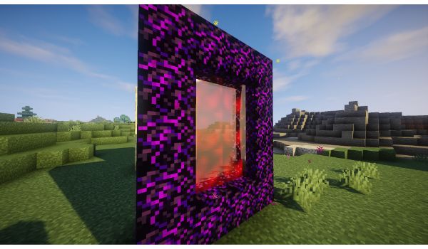 Skyrim-Craft-mod-minecraft-portal-infierno