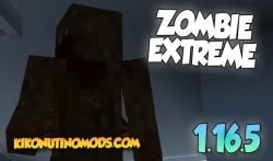 Zombie Extreme Mod Minecraft 1.16.5