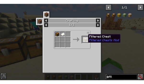 Filtered Chest crafteo