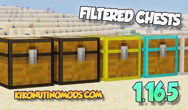 Filtered Chests Mod Minecraft 1.16.5