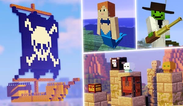 Los mods que salen en la serie Piratas para Minecraft