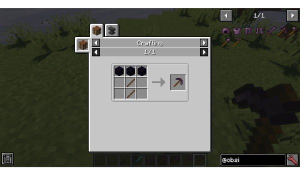 Obsidian Armor Crafteo 2