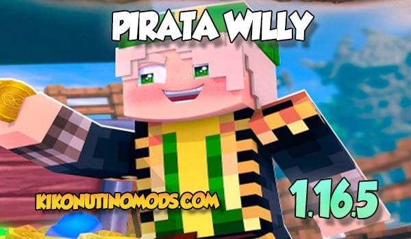 Skin pirata para Willyrex en Minecraft