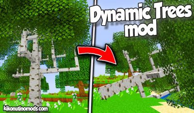 Dynamic Trees Mod para Minecraft 1.16.5