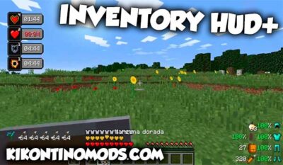 Inventory HUD+ Mod para Minecraft 1.19 y 1.18.2