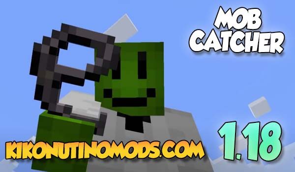 Mob Catcher mod for Minecraft 1.18