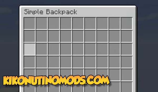 Simple Backpack Espacio Disponible