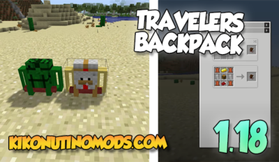 Travelers Backpack Mod Para Minecraft 1.18.1 y 1.18.2