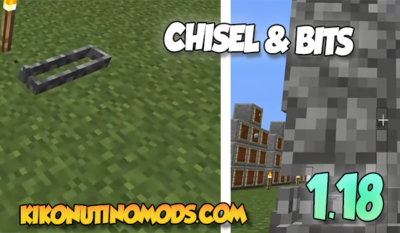 Chisels & Bits Mod Para Minecraft 1.18.2 y 1.18.1