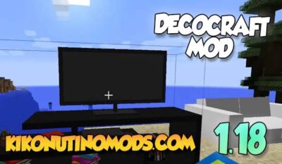 Decocraft Mod para Minecraft 1.18.1 y 1.18