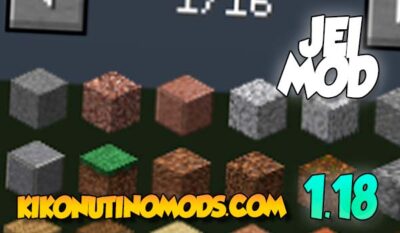 Just Enough Items (Jei) Mod para Minecraft 1.18.2 / 1.18.1 y 1.18