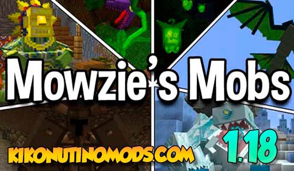 Mowzies Mobs mod for Minecraft 1.18