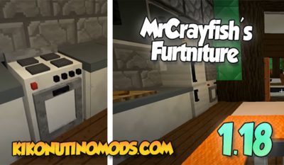 MrCrayfish's Furtniture Mod Para Minecraft 1.18.1 y 1.18