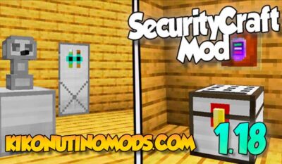 Security Craft Mod para Minecraft 1.18.1 y 1.18.2