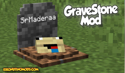 GraveStone Mod Para Minecraft 1.18.1 y 1.18