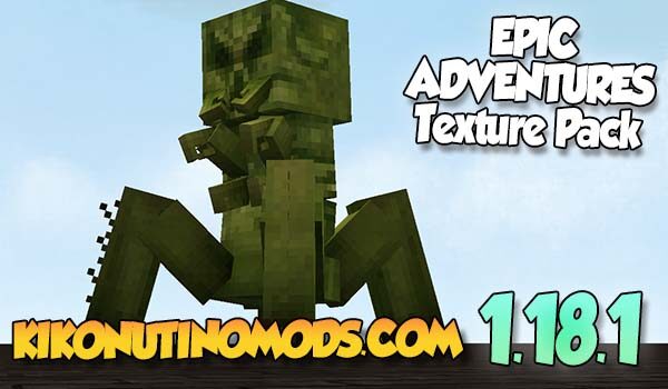 Epic Adventures texture pack para minecraft 1.18.1