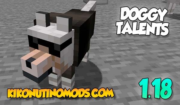 doggy talents mod para minecraft 1.18