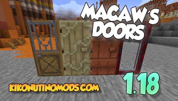 macaws-doors-mod-para-minecraft-1-18-descargar-gartis-en-español