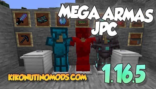 Mega-Armas-JPC-mod-minecraft-1-16-5-descargar-gratis-en-español