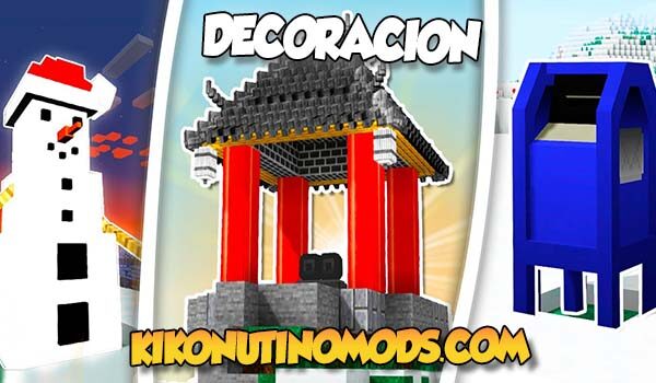 mods de decoración para minecraft