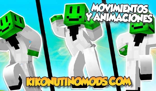 mods de movimientos y animaciones para minecraft