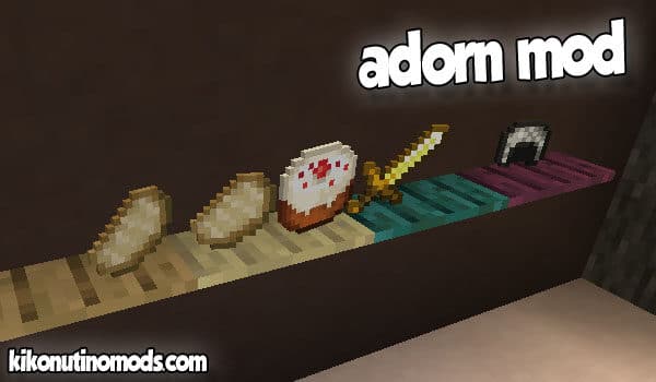 Adorn Mod para Minecraft 1.19.1 (Forge y Fabric)