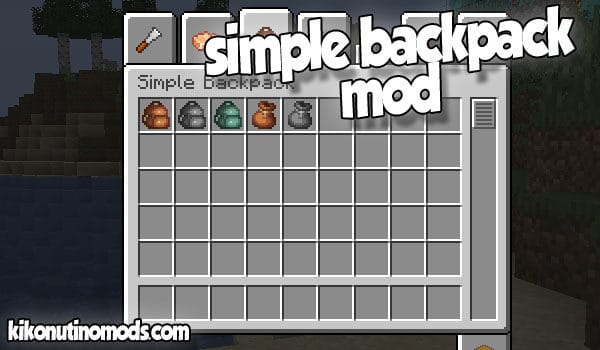 Einfacher Rucksack Mod2