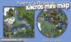 xaeros mini map