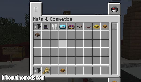 hats and comestics mod1