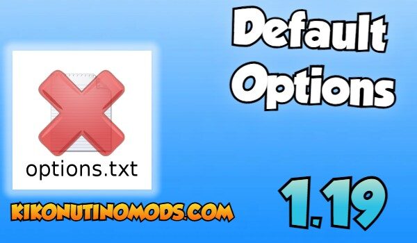 Default Options Mod 0