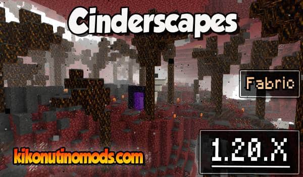 Cinderscapes Mod para Minecraft 1.20.2