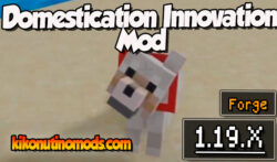 Domestication innovation Mod para Minecraft 1.19