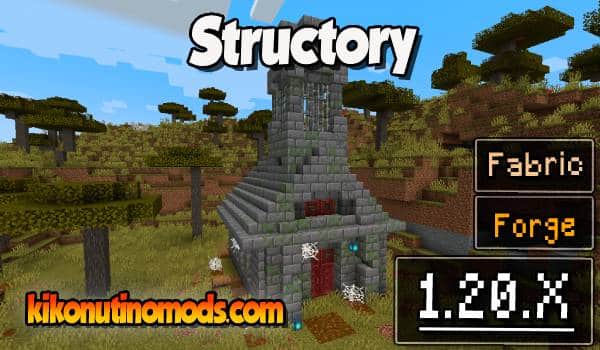 Structory Mod para Minecraft 1.20.2