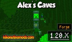 Alex's Caves Mod para Minecraft 1.20