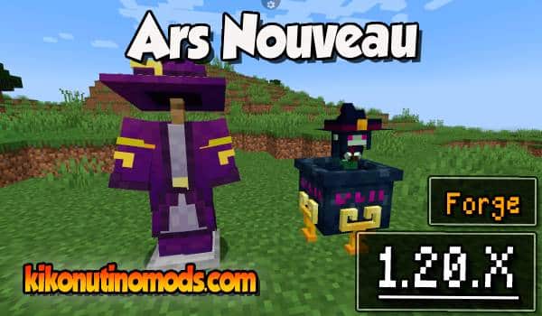 Ars Nouveau Mod para Minecraft 1.20