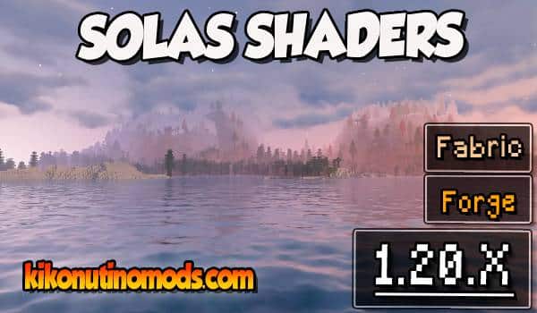 SOLAS SHADERS para Minecraft 1.20